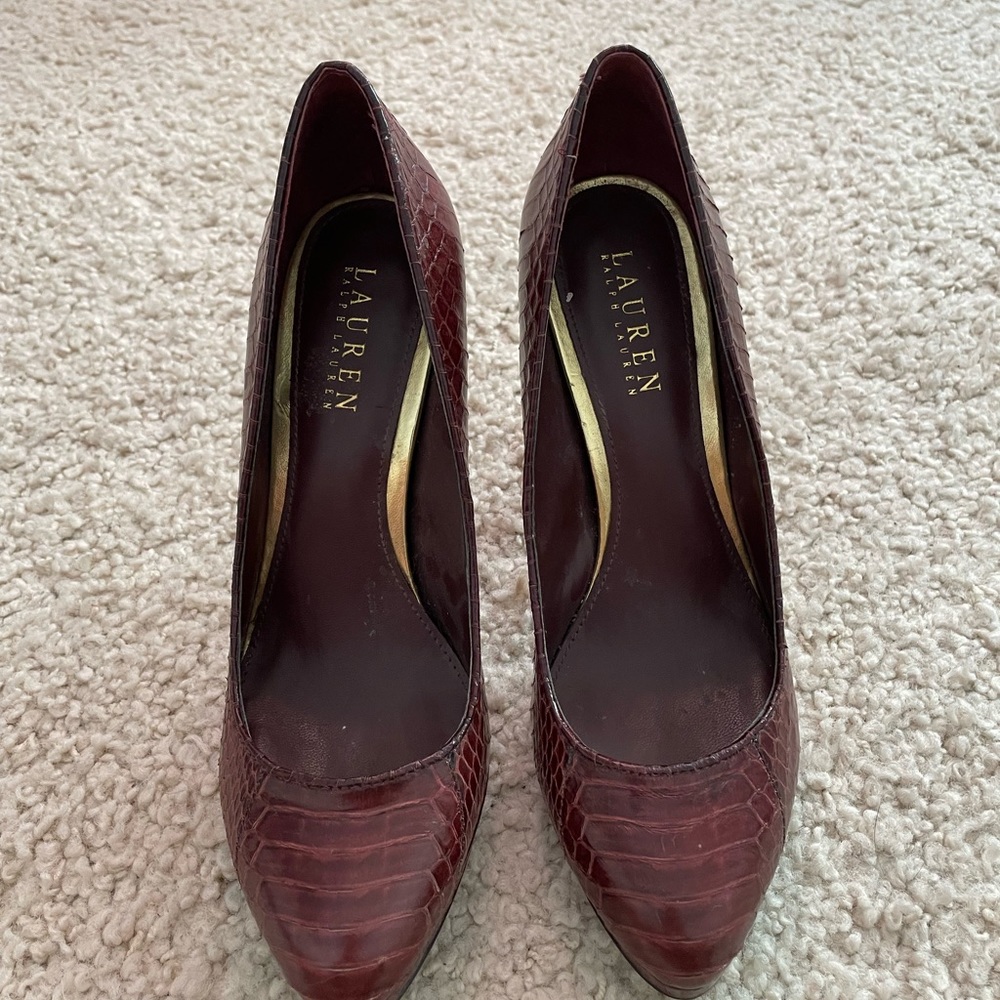 Ralph Lauren heels